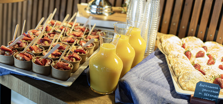 Söndagsbrunch på vår relaxavdelning